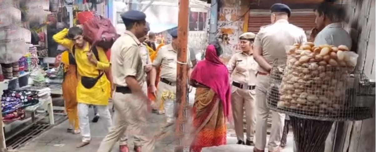 Harassing beggars caught