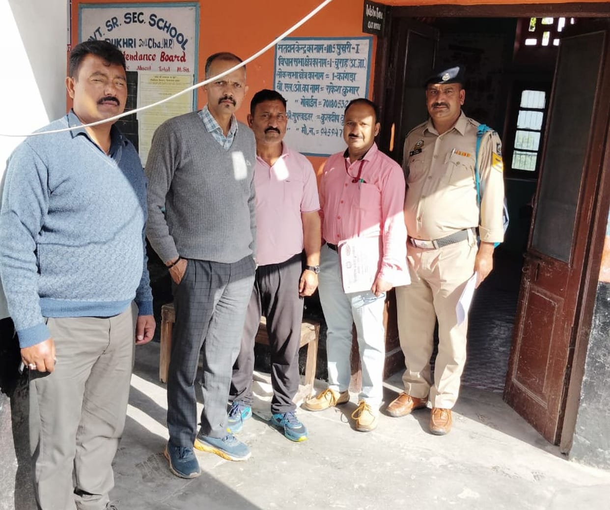 SDM took stock of the arrangements in polling stations