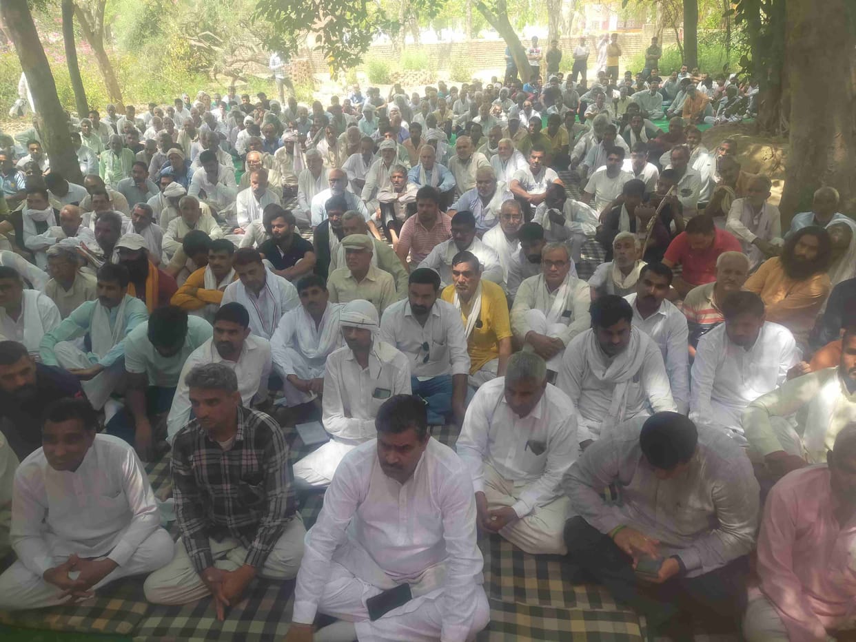 Kanina bus accident... People from 54 villages reached Nyaya Mahapanchayat, resolution passed on six demands.