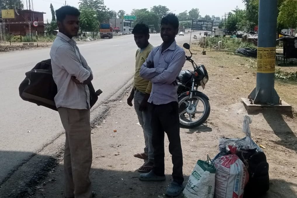 Passengers kept wandering due to lack of vehicles