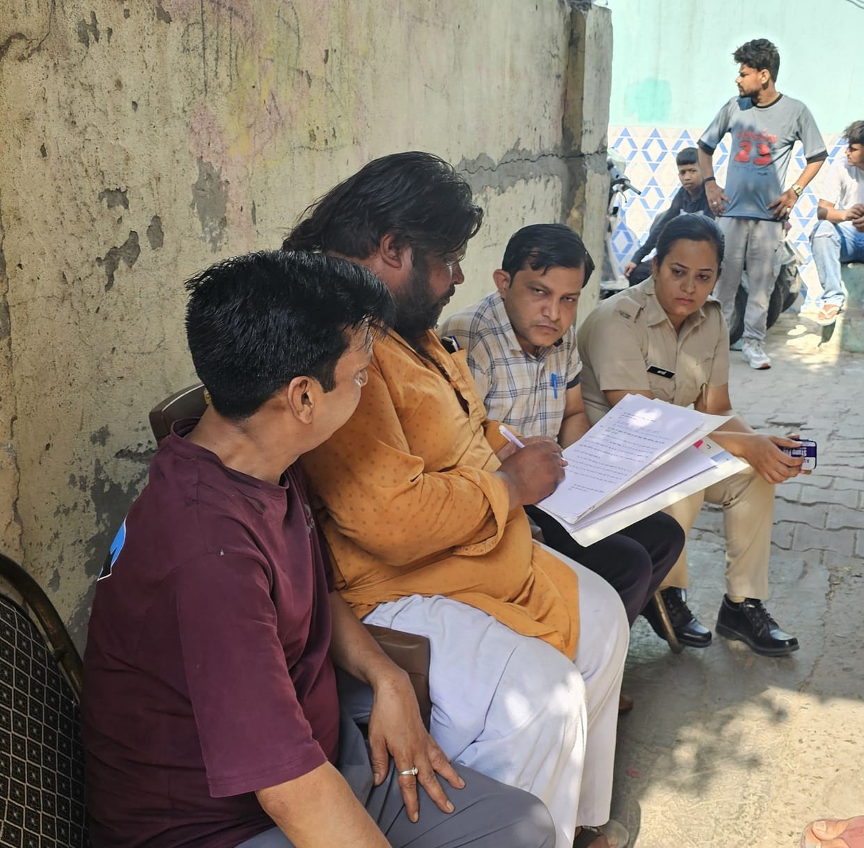 Child Marriage Prohibition Officer's team saved a minor from becoming a bride.