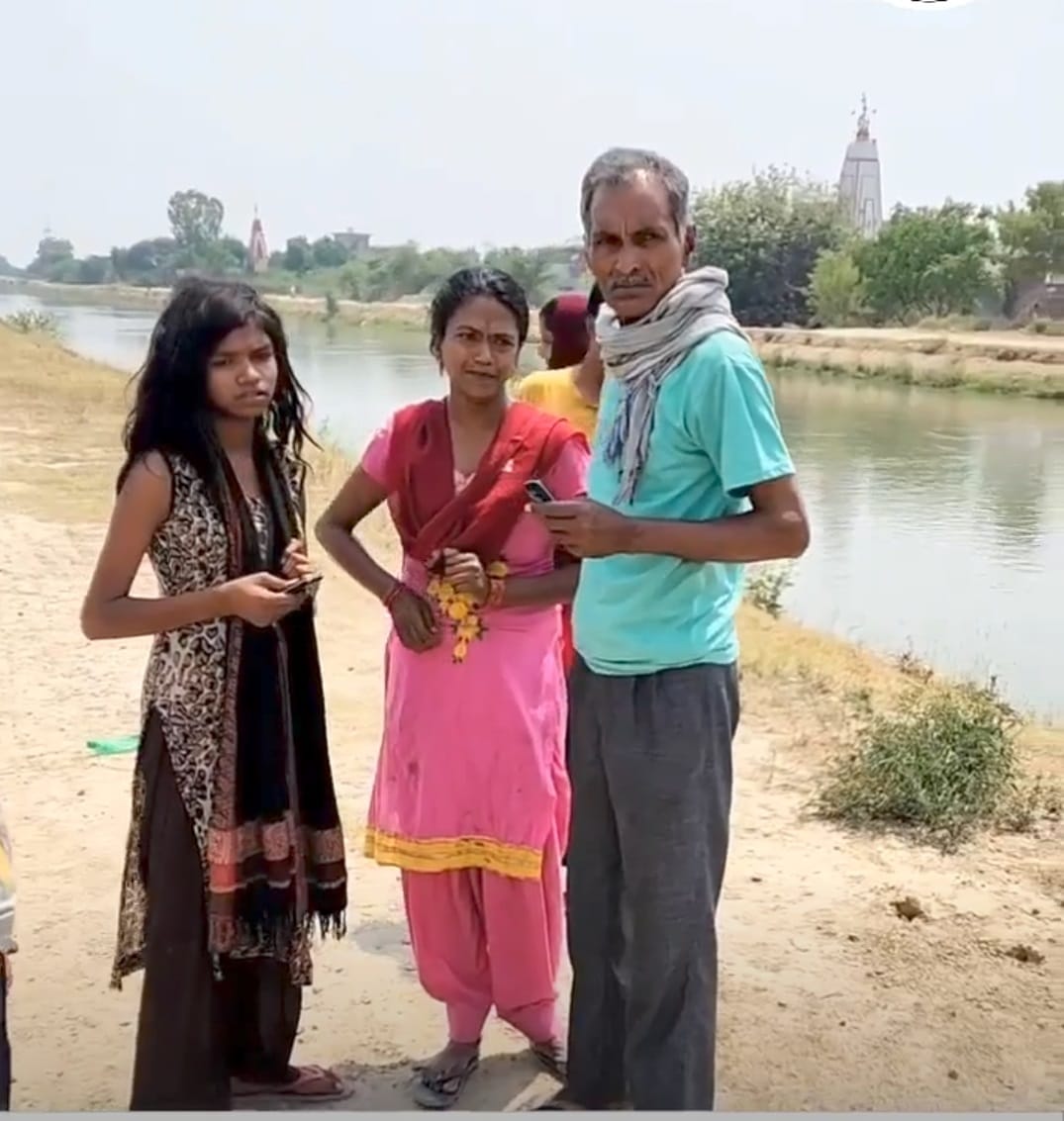 Father who went to take bath with daughter dies due to drowning in canal