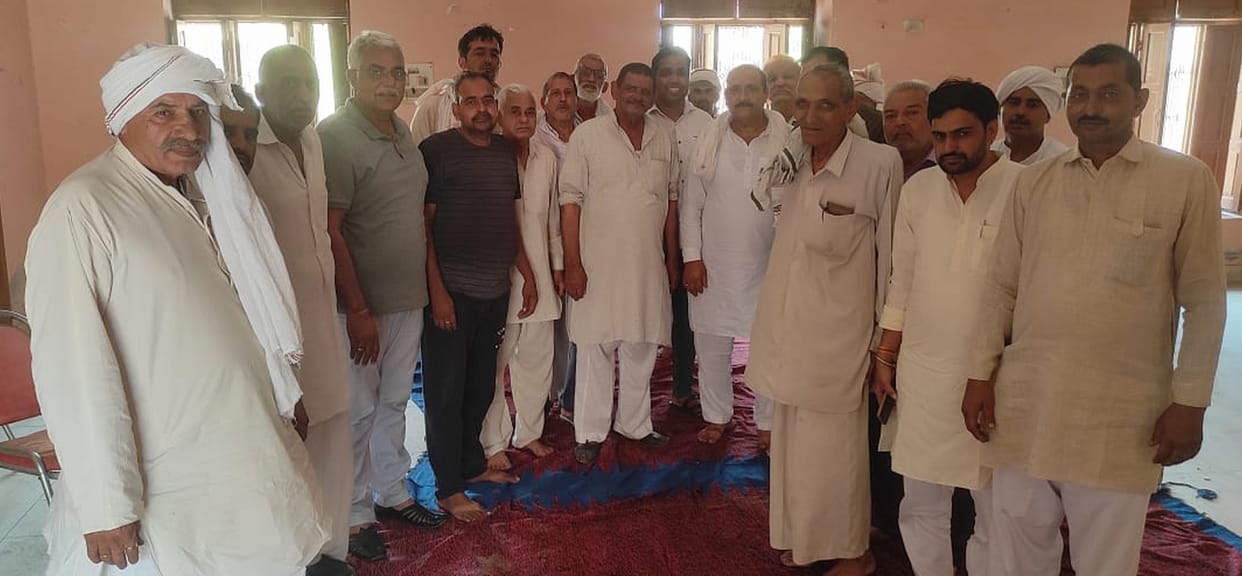 Rajendra Singh became the head of Ladhaan Pana