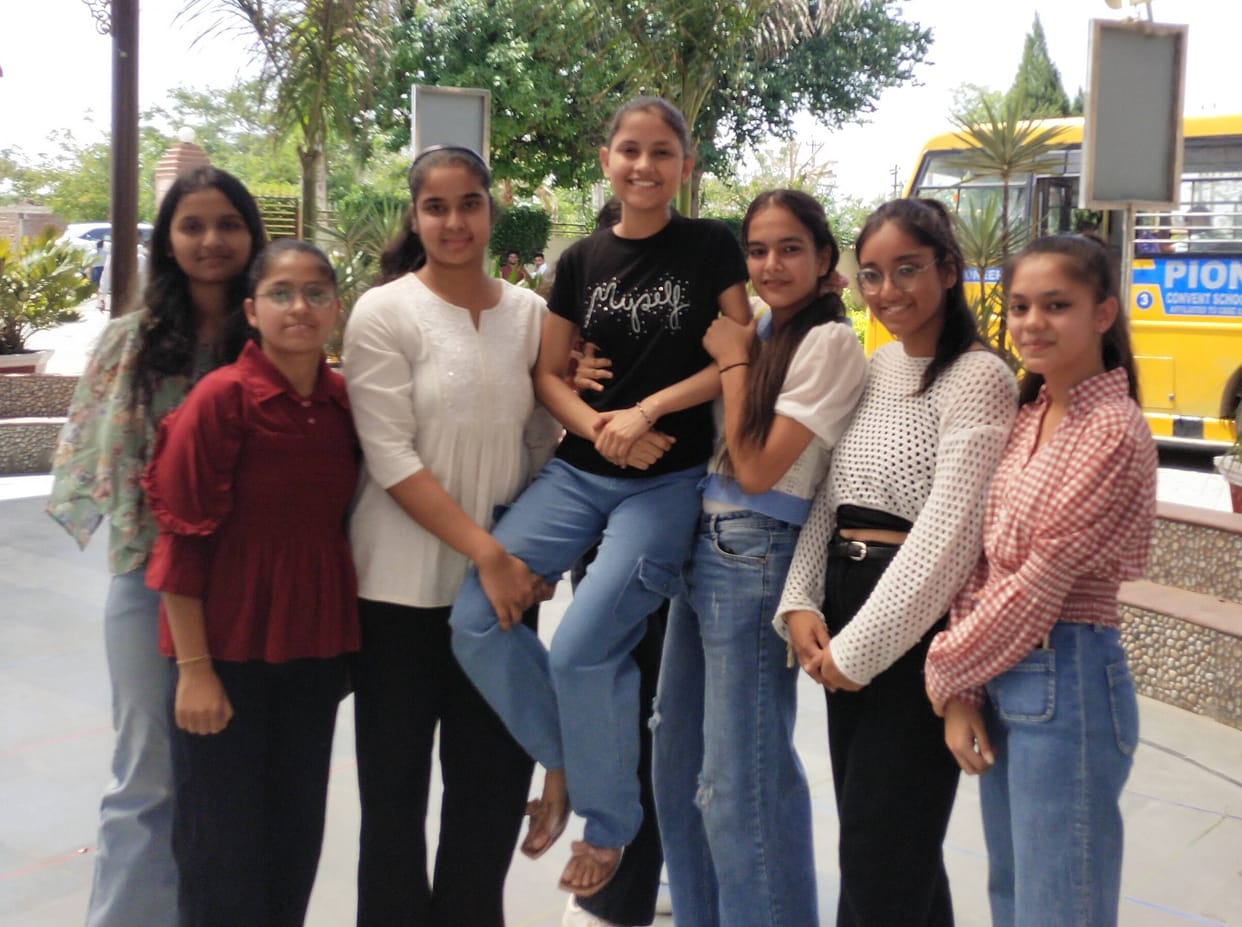 Bhavya got 97.6% marks in Arts and Diksha got 97.4% marks in Commerce.