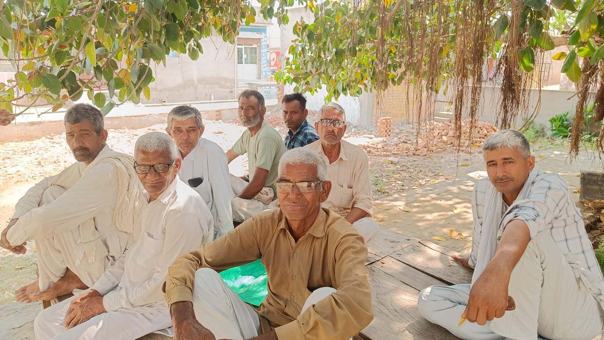 Demand to supply water from tank and upgrade school