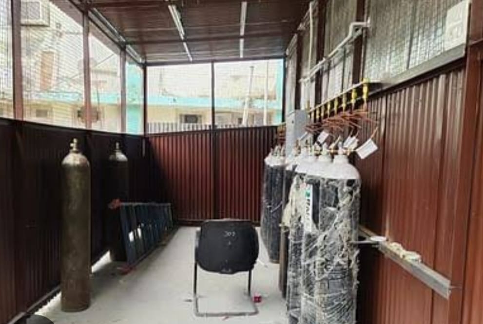 Oxygen plant will start again in the regional hospital, four employees deployed