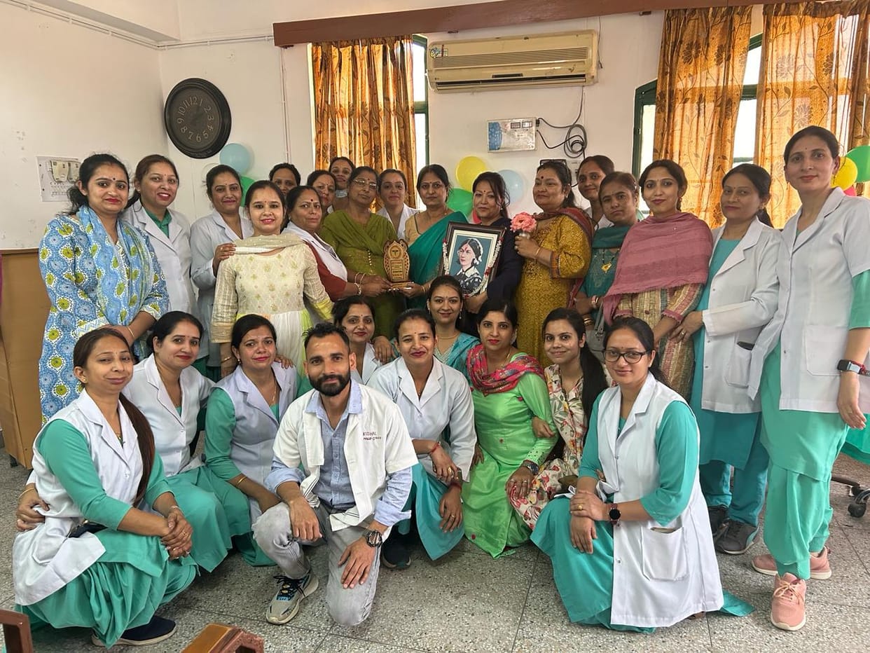 International Nursing Day celebrated in Civil Hospital Noorpur
