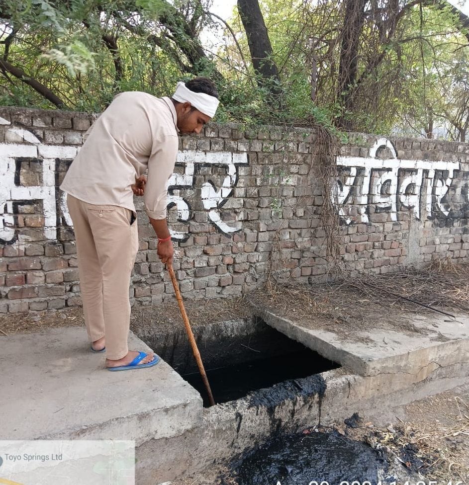 Cleaning of drains started to get rid of waterlogging