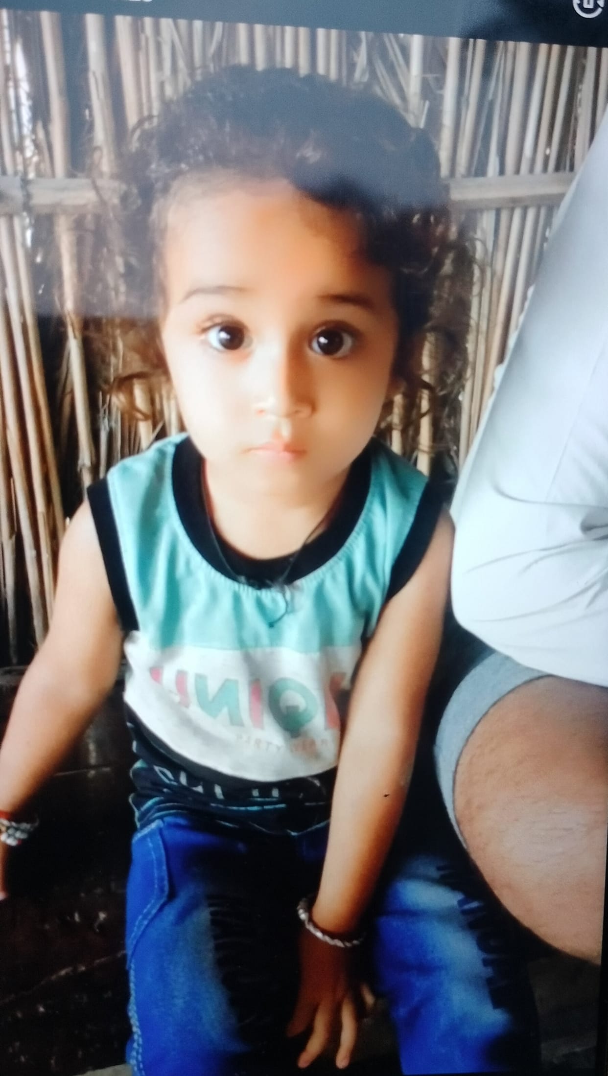 Innocent child reached the road while playing, crushed by dumper, died