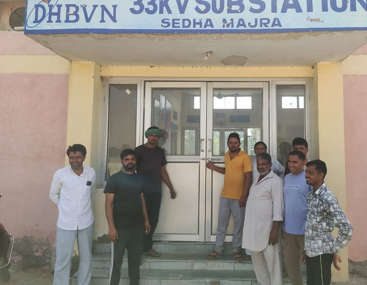 Villagers locked the electricity house
