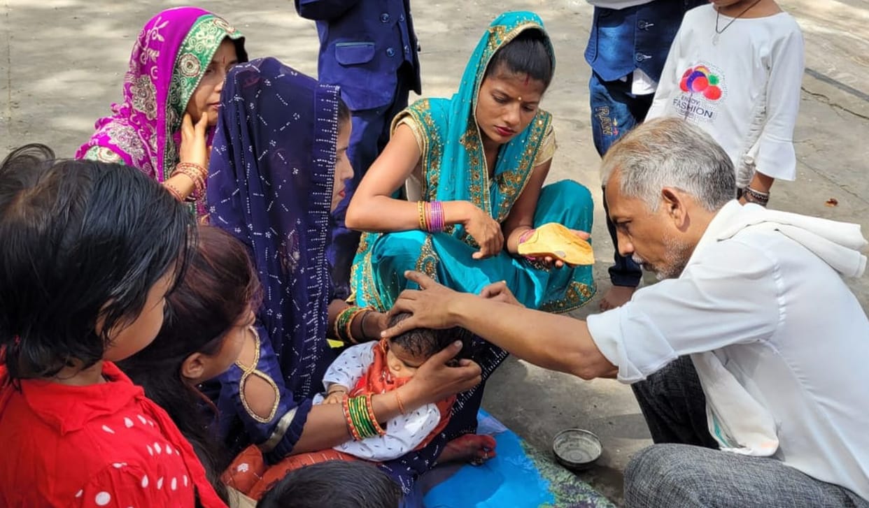 Flood of faith gathered in Rajarajeshwari Mangala Mata Devi fair