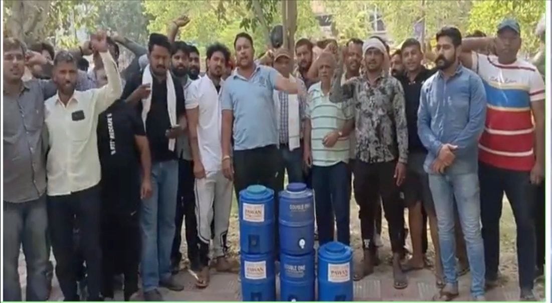 Indefinite strike of RO water camper operators