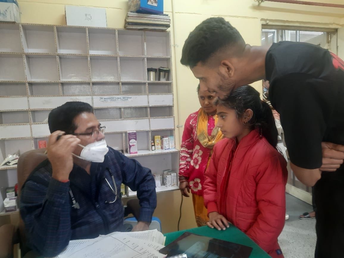 OPD in district hospital crossed 400, viral increase in children