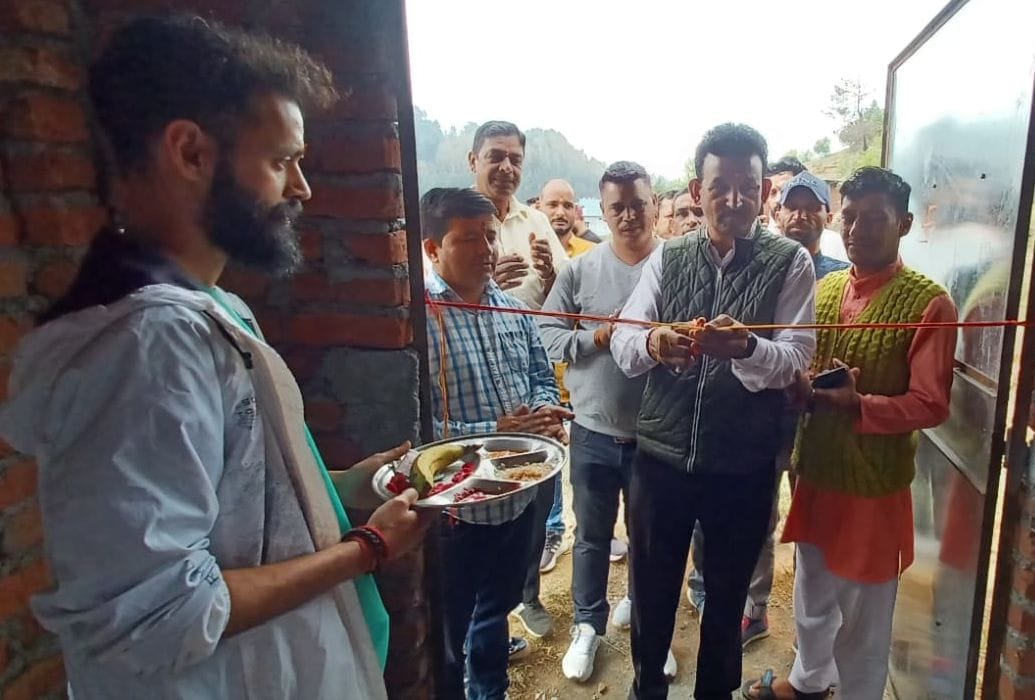 Champawat district's first animal rehabilitation center opened in Patni