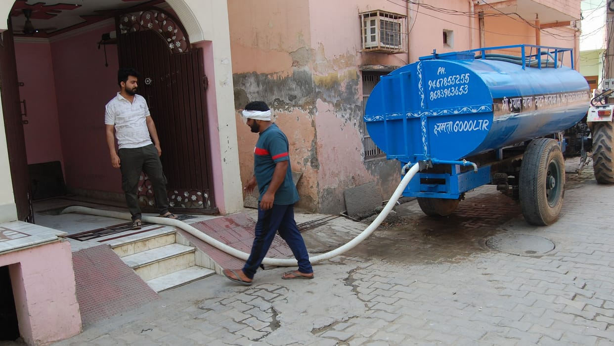 Ganga water supply disrupted for two days crisis in 10 thousand houses people troubled in scorching heat