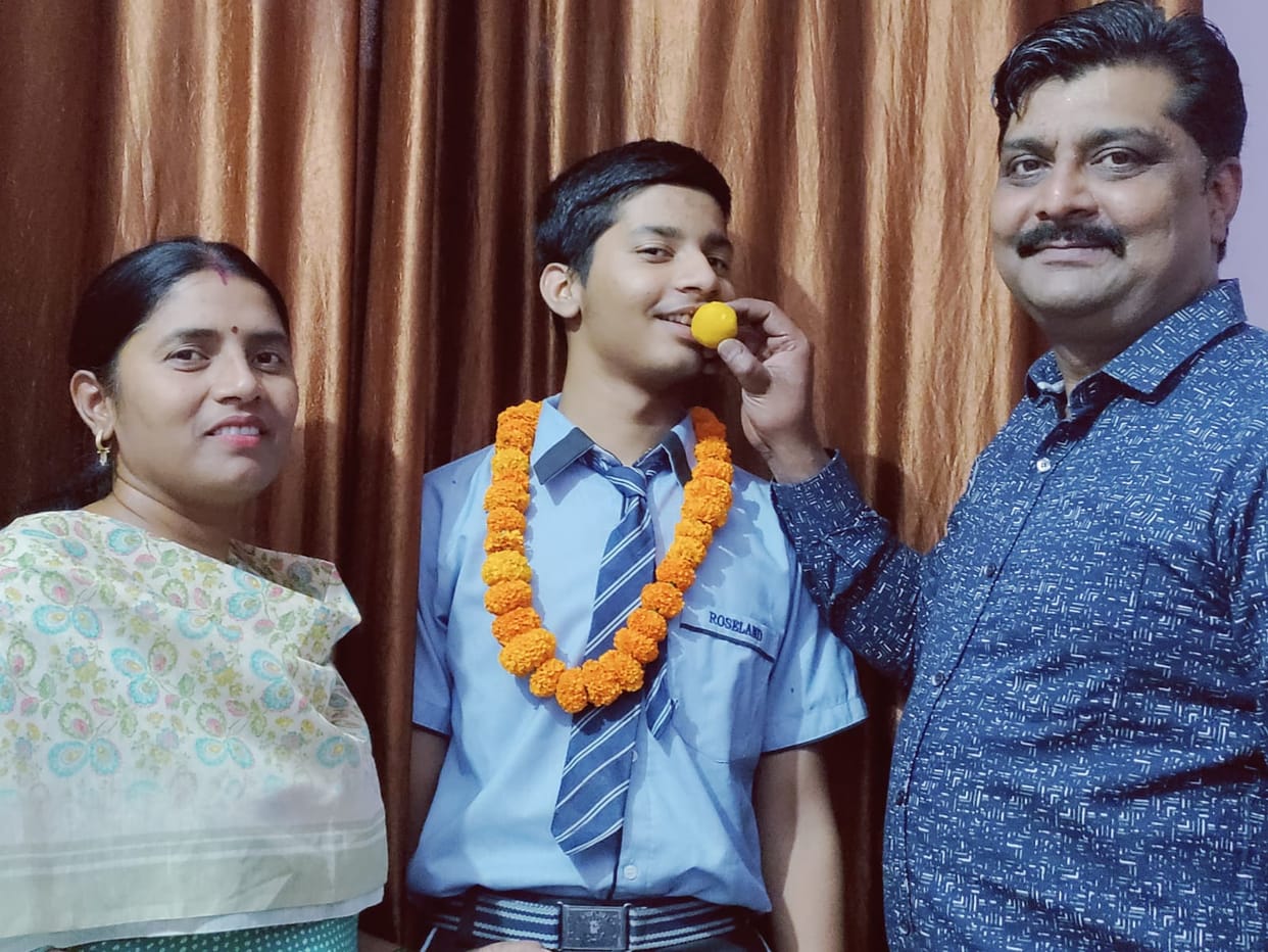 Rewari got sixth place in Haryana in CBSE 10th examination