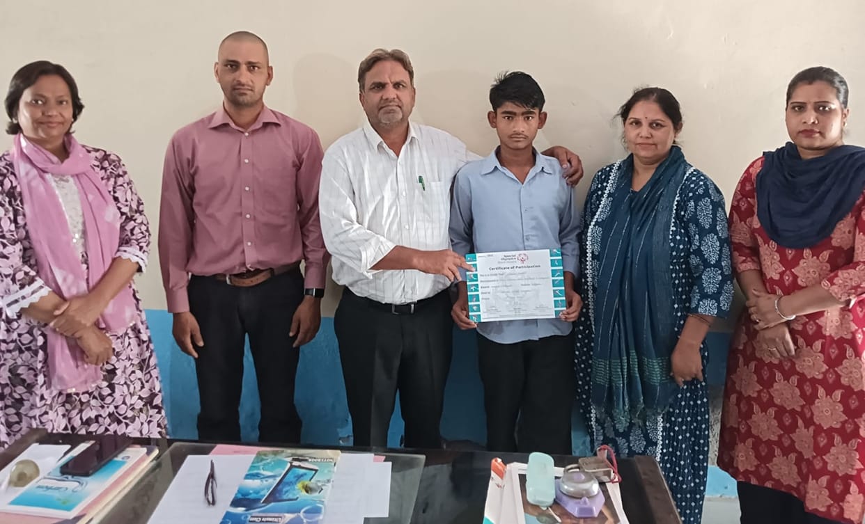 Gandhra's Shubham will participate in national level competition