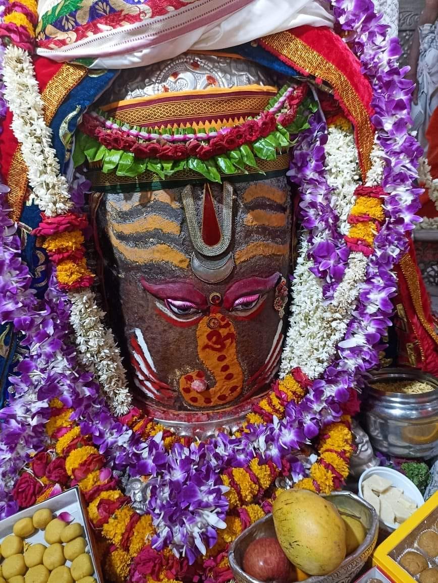 ujjain news : Baba Mahakal gave darshan in the form of Shri Ganesh in Bhasmarti