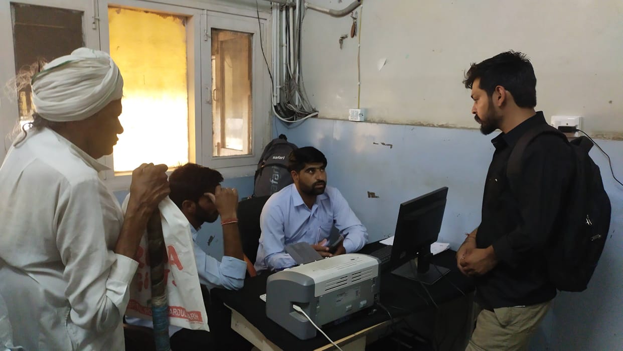 There was panic among the hospital staff for three hours after the arrival of the Director General of Health.