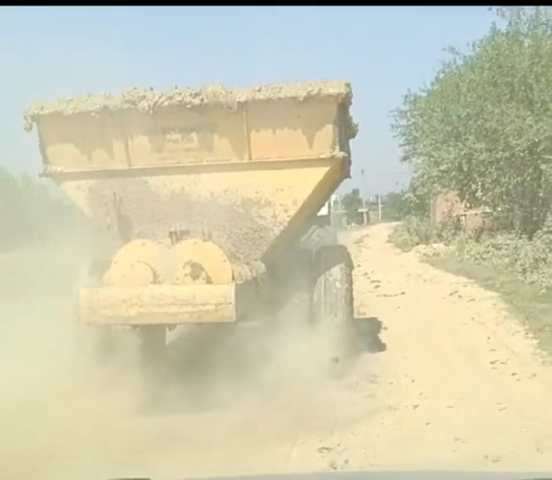 Road has become bad due to lack of repair, officials are not taking care
