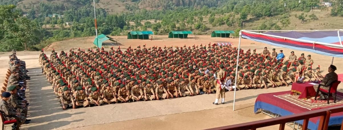 Joint annual training of NCC started in Pithoragarh