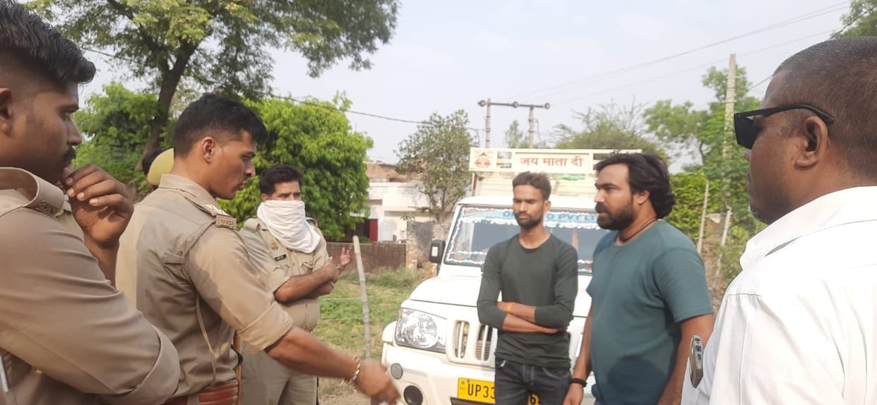 Death of mother and son, angry family members, commotion