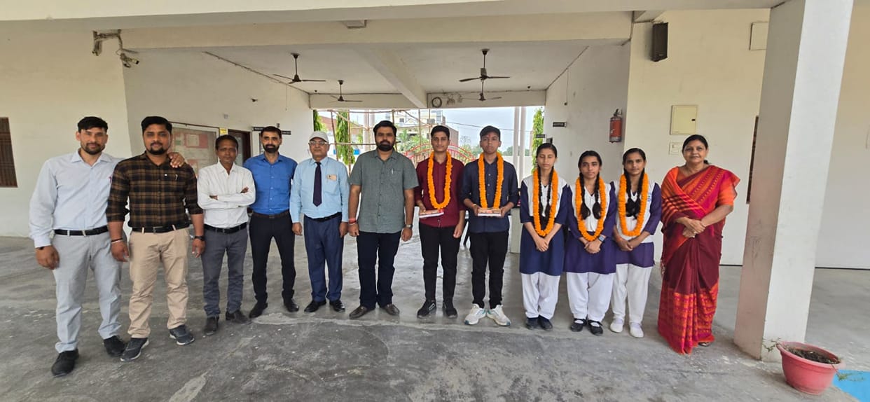Meritorious students were rewarded