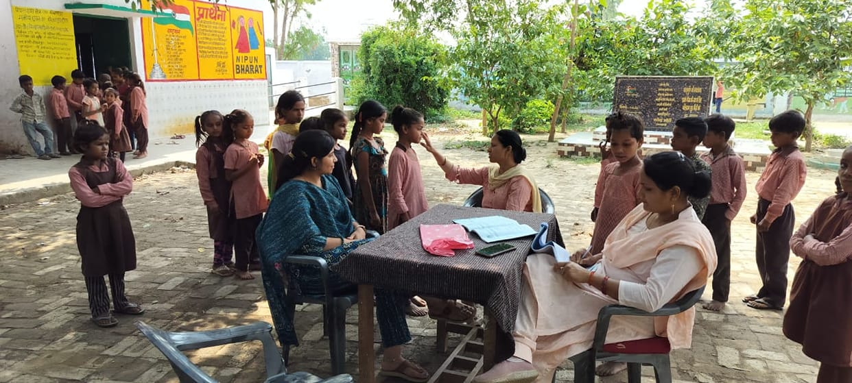 During investigation, 13 children were found suffering from common diseases.