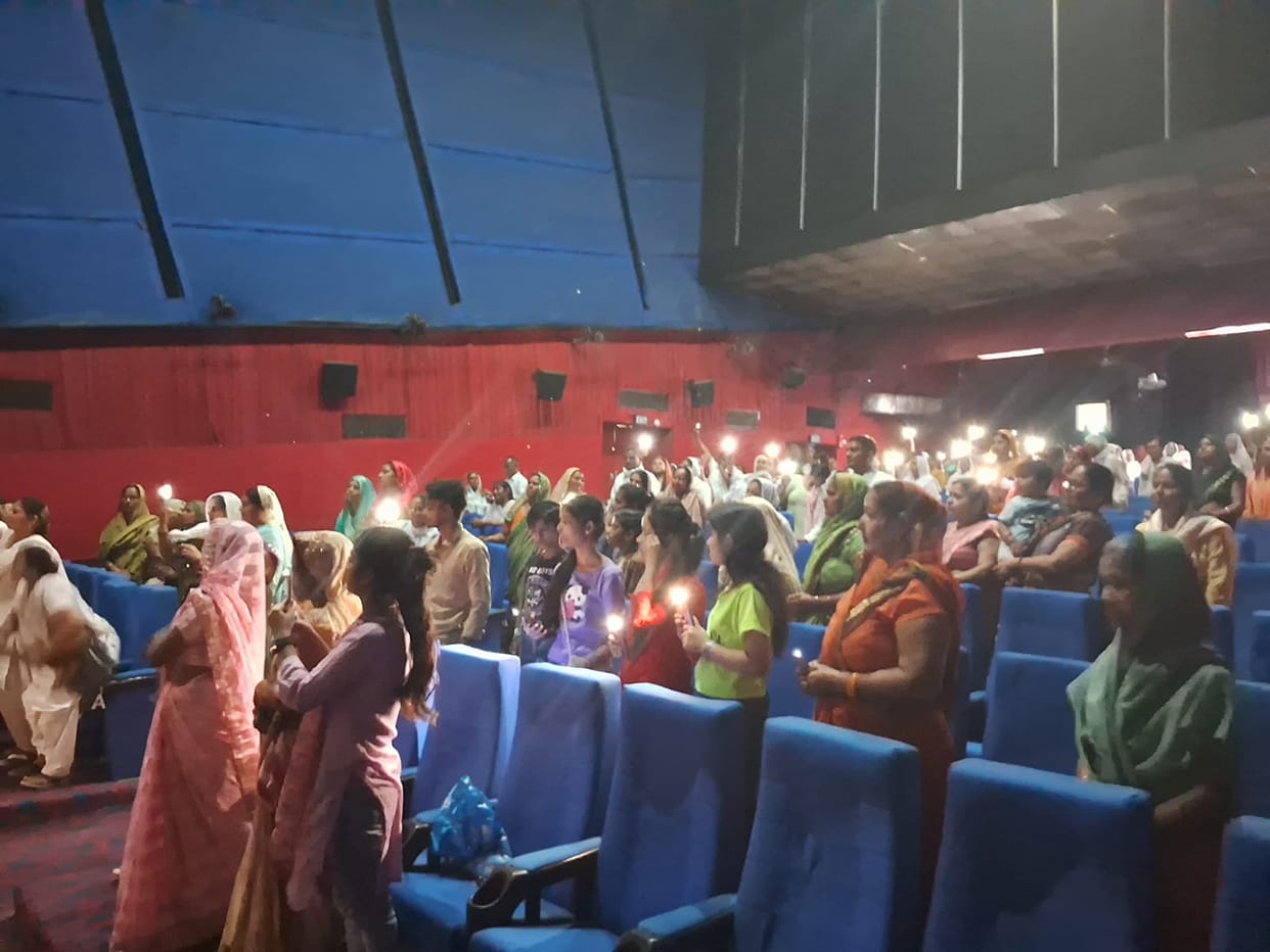 The Light film was shown to 250 people
