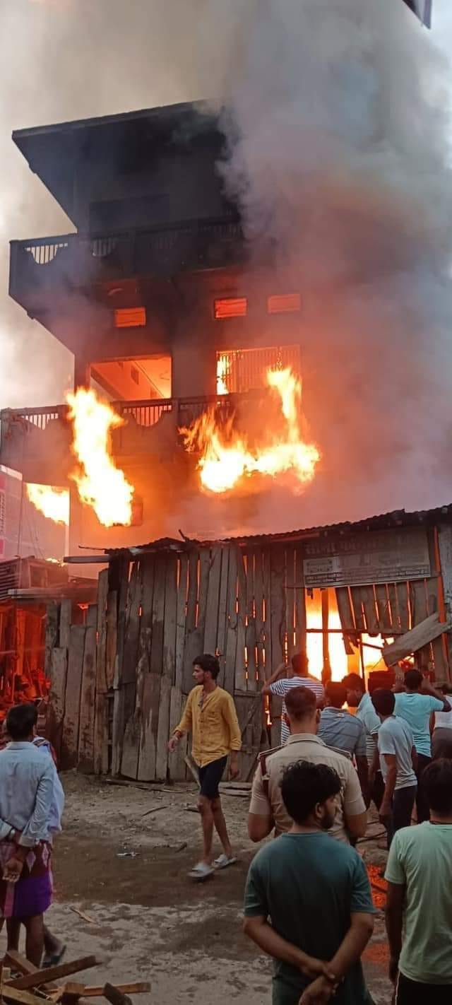 fir in ara machine fire worker died