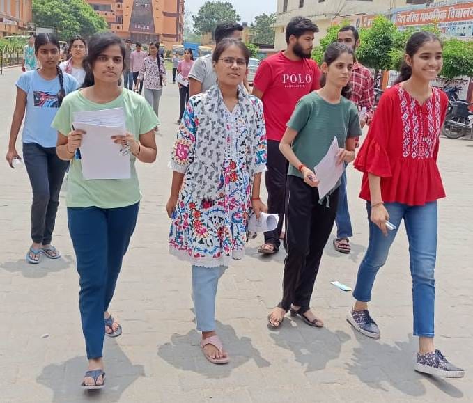 CUET was conducted in two shifts...8251 students participated.
