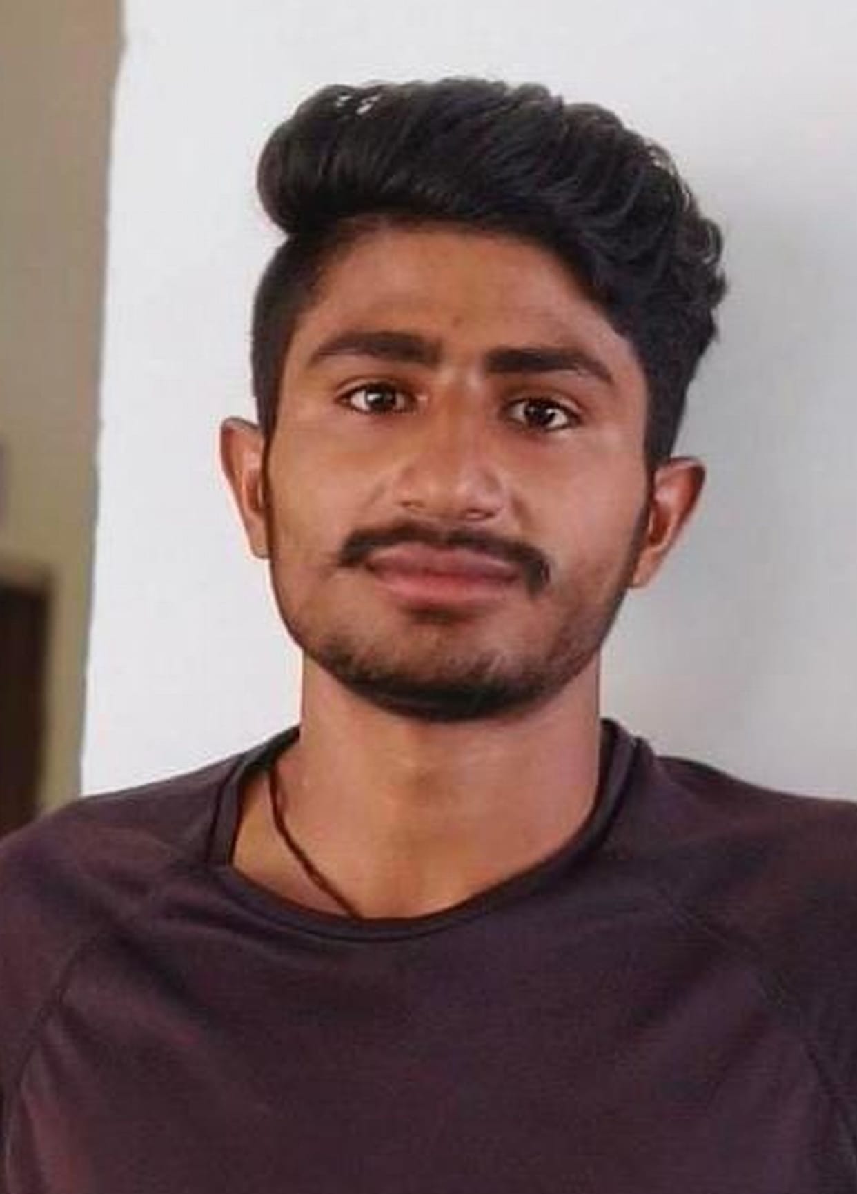 This is Kaluwala's Dhoni...has won 15 medals in running events