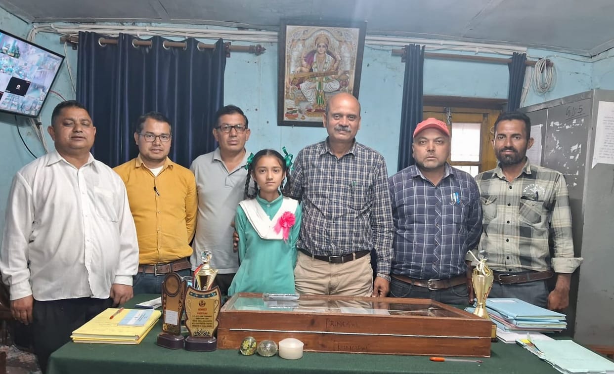 Lohtikari's Pranjal passed the National Scholarship Examination