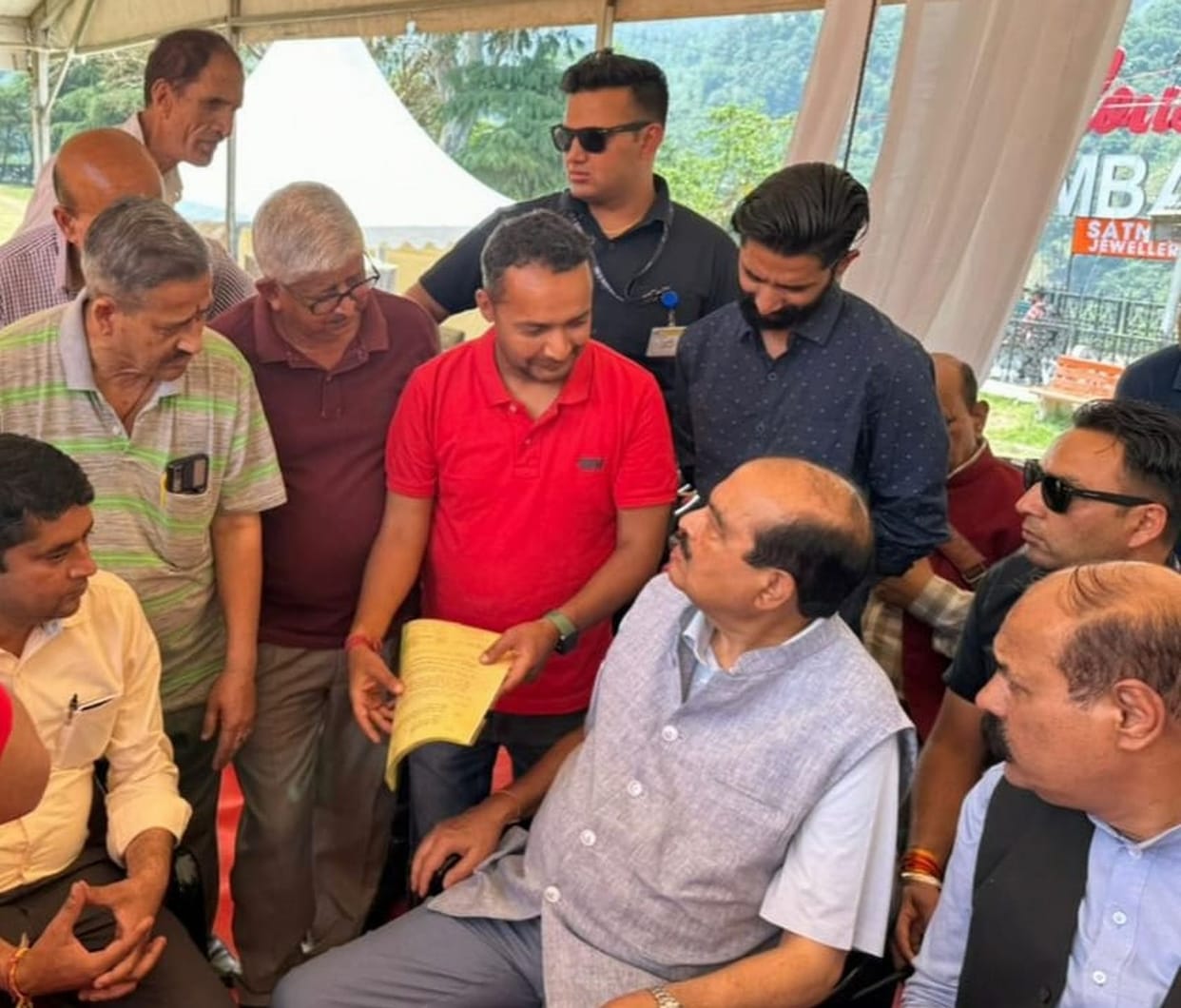 Memorandum to Harsh, tunnel should be built from Chamba to Chuwadi