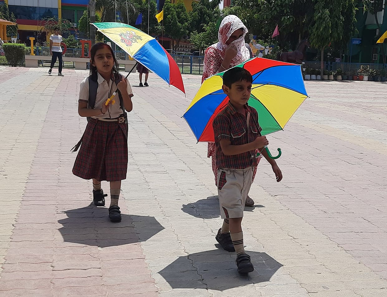 Heat wave will last for four days, avoid going out in the sun