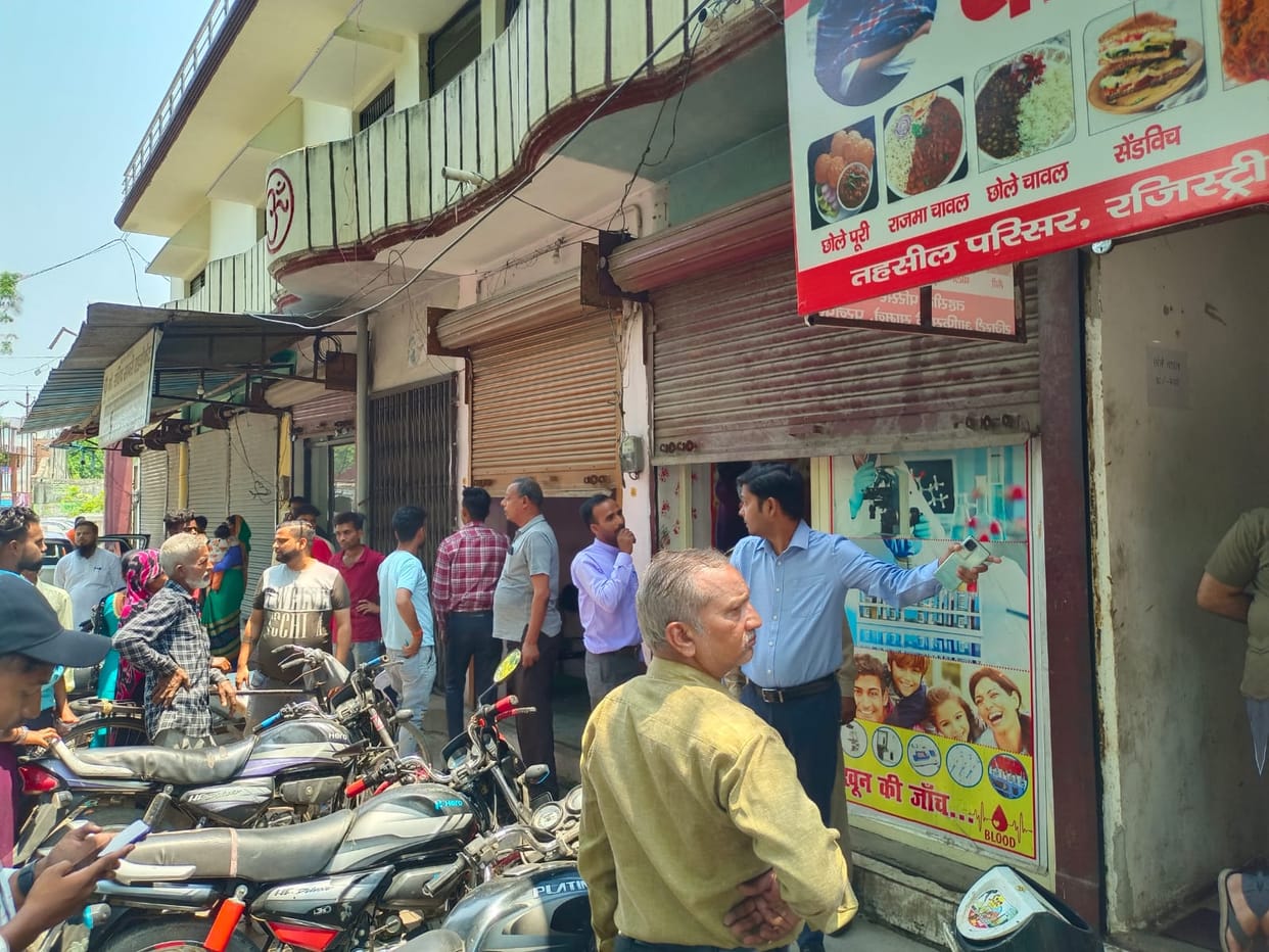 Hospital running without registration and two labs sealed