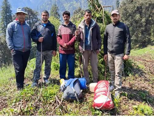 Case registered for hunting two monal birds in Takleach beat