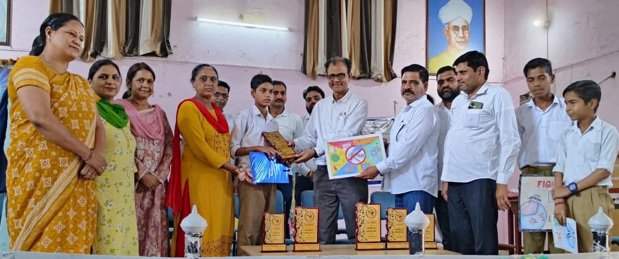 Made aware about prevention of dengue through speech and poster