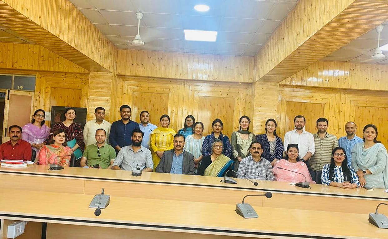 Workshop on educational efficiency organized in Saraswati Nagar College