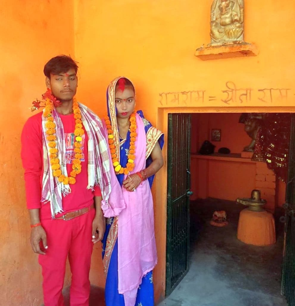 Sana got married in the temple as Sapna