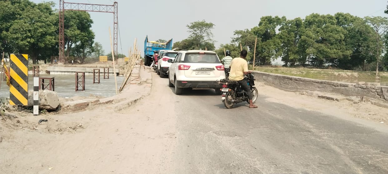 In this way the construction of the bridge will not be completed till June