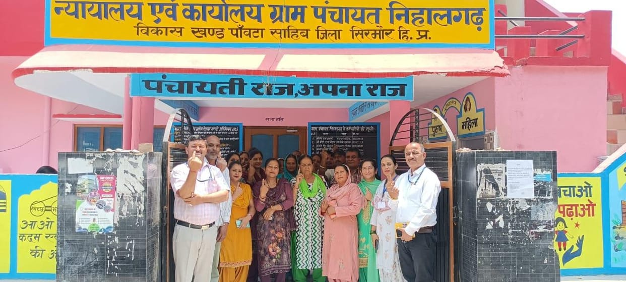 matdata jagrukta programme in nihaalgargh