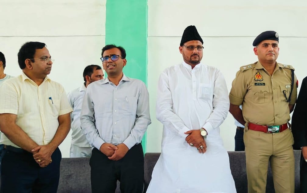 DM and SP inspected Jogirampuri Dargah