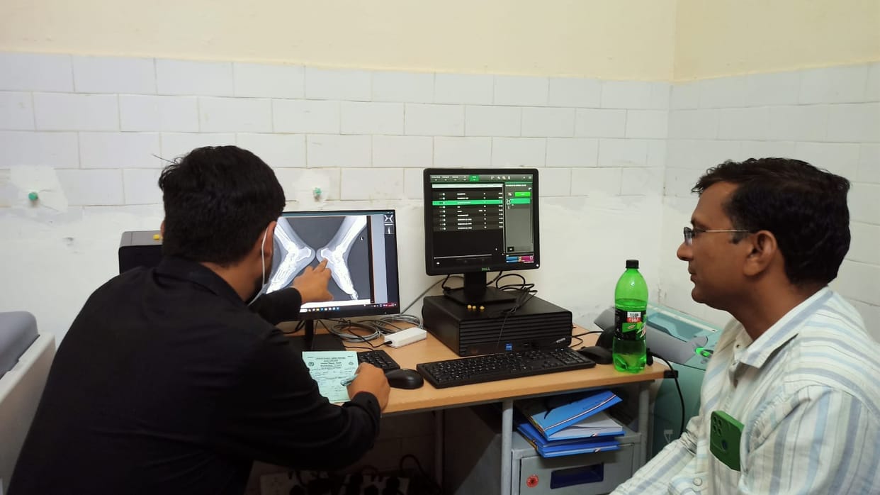 X-ray machine arrived in CHC after 28 months
