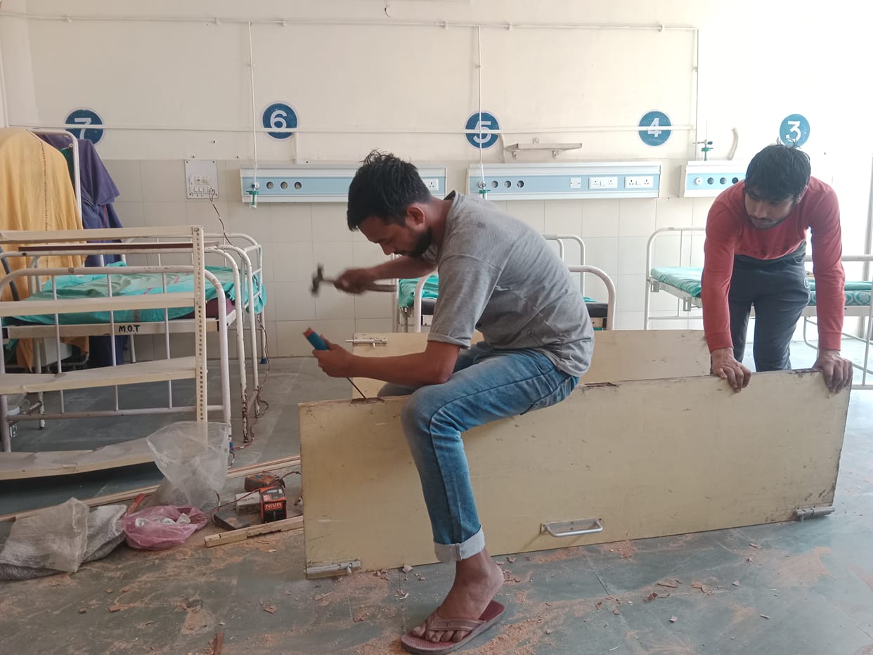Civil hospital got another C arm machine