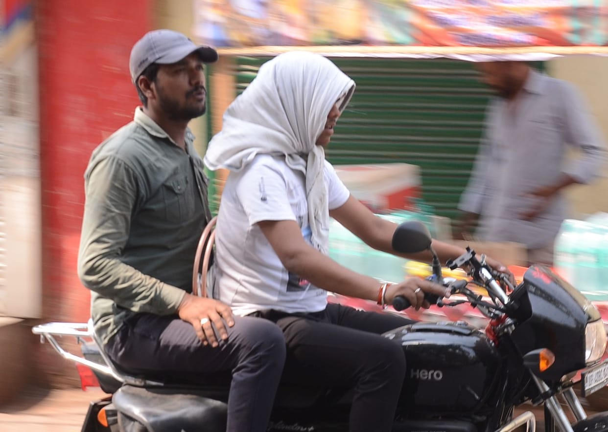 The heat is tormenting, the temperature is likely to rise further