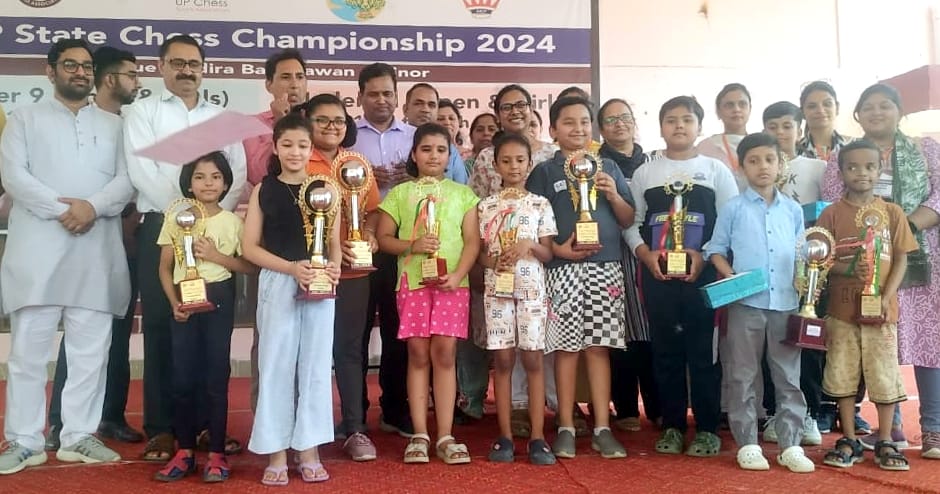 Parv and Deepanjali won in the game of checkmate