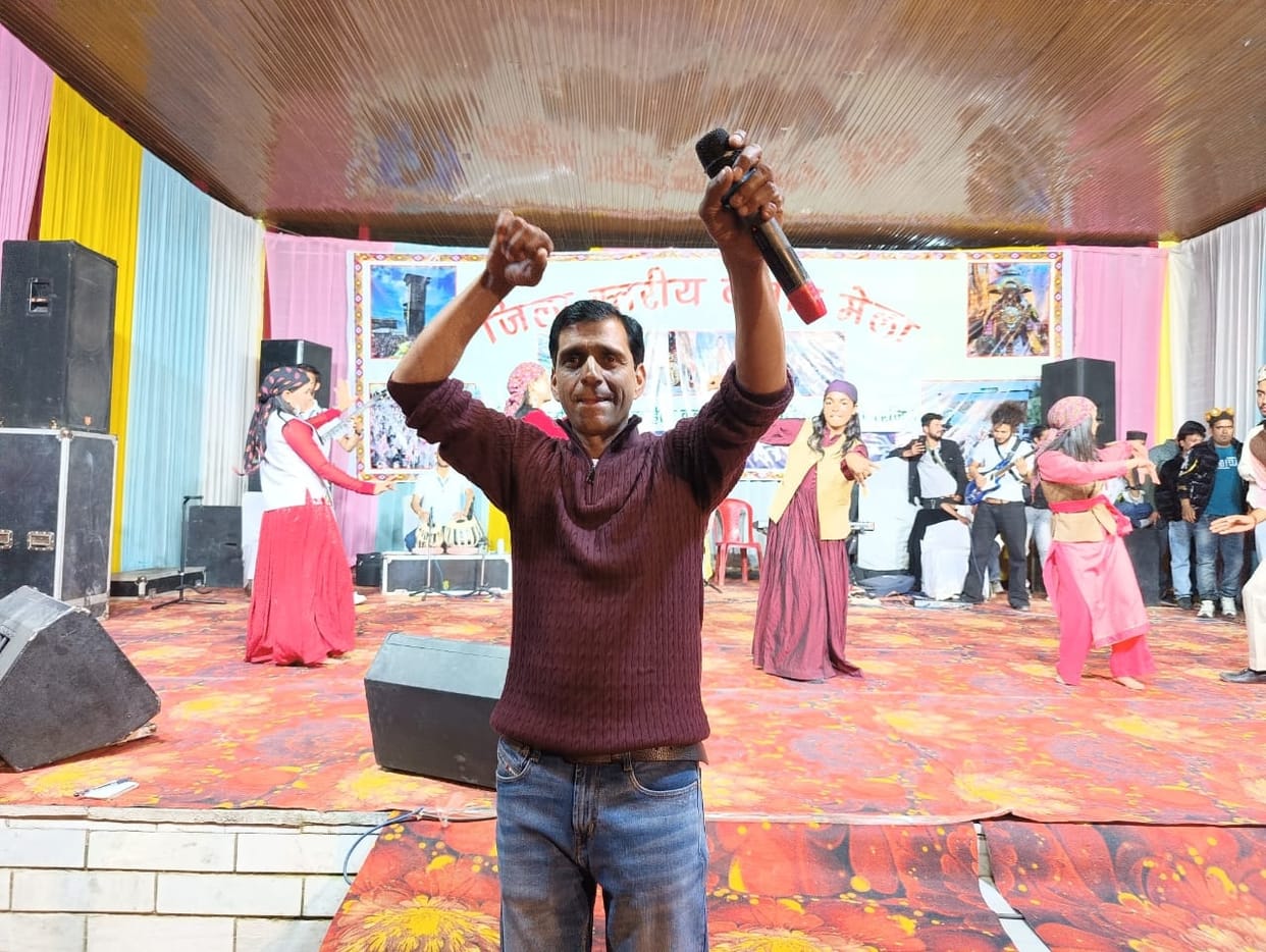 Dave Ram made the audience dance to Pahari tunes