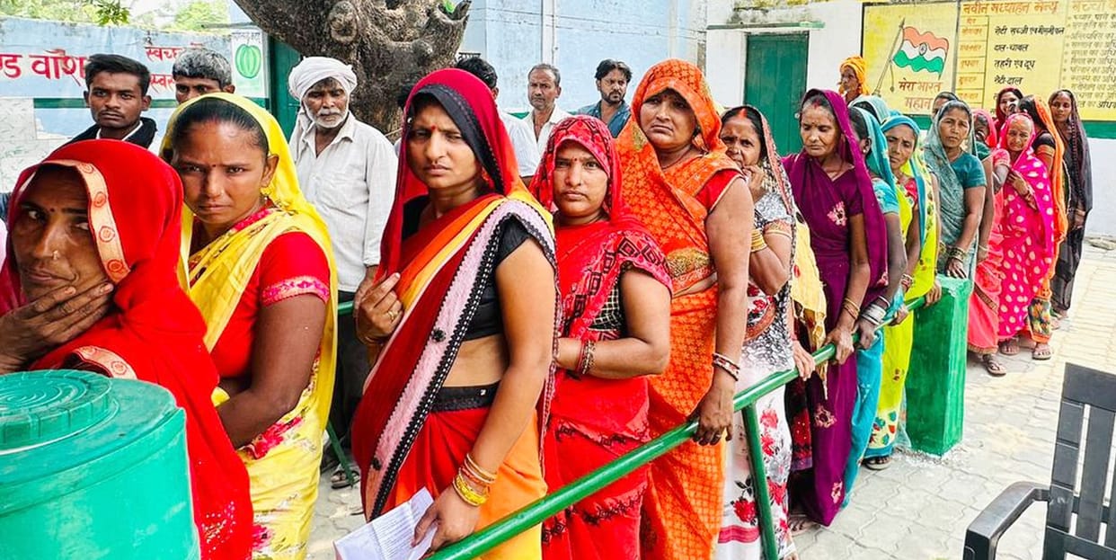 Democracy blossomed on the strength of half the population