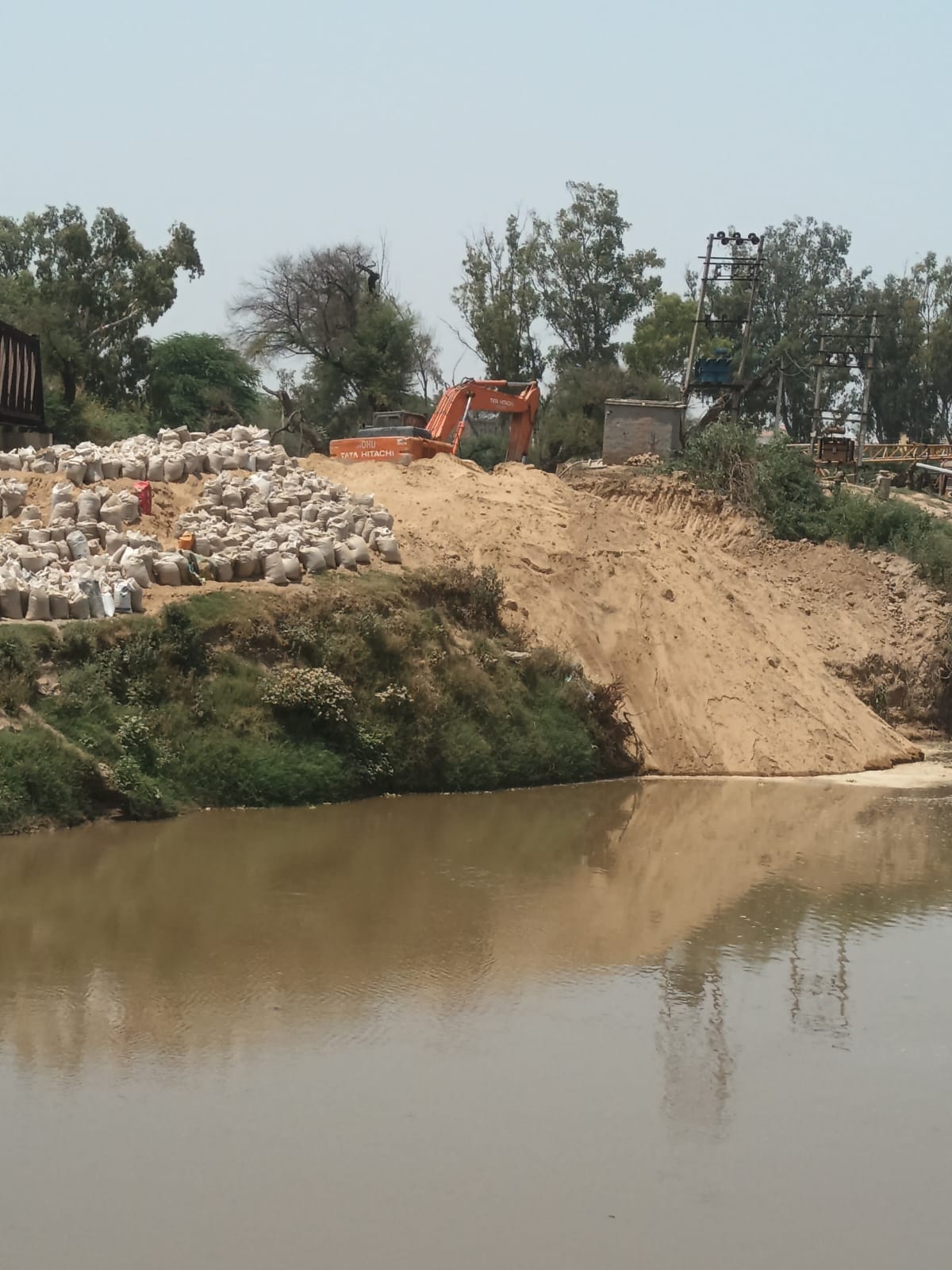 70 percent work of laying drinking water line completed, now bridge being built on Ghaggar river